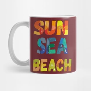 Sun Sea & Beach Mug